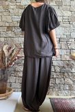 Randles Puff Sleeve Blouse Coffee Bean